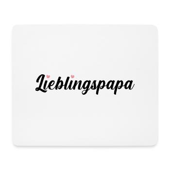 Père Meilleur Papa - Tapis de souris (format paysage) - blanc - Devant