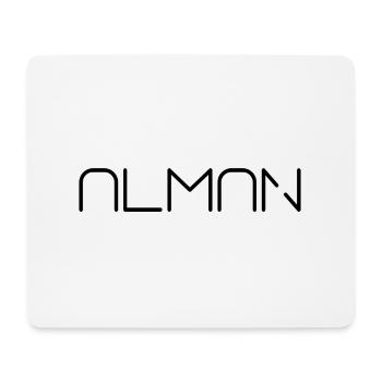 Alman disant police - Tapis de souris (format paysage) - blanc - Devant