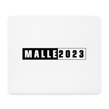 Malle 2023 - Tapis de souris (format paysage) - blanc - Devant