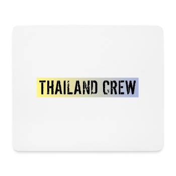 Thailand Crew - Mousepad (Querformat) - Weiß - Vorne