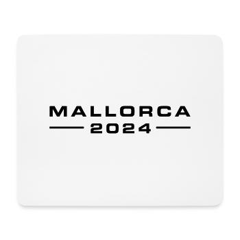 Mallorca 2024 - Mousepad (Querformat) - Weiß - Vorne