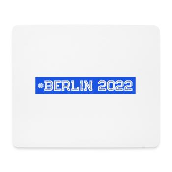 Berlin 2022 - Mousepad (Querformat) - Weiß - Vorne