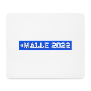 Malle 2022 - Tapis de souris (format paysage) - blanc - Devant