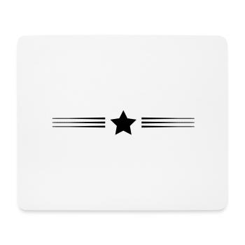 star line - Mouse Pad (horizontal) - white - Front
