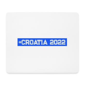 Croatia 2022 - Mouse Pad (horizontal) - white - Front
