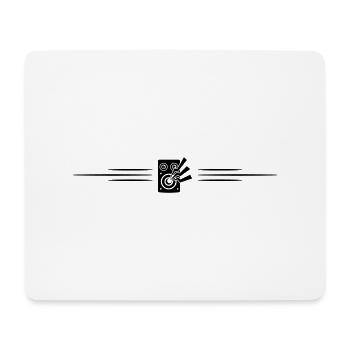 Boxing Line Music - Mouse Pad (horizontal) - white - Front