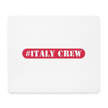 Italy Crew - Mouse Pad (horizontal) - white - Front