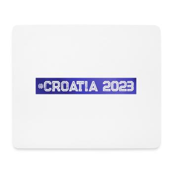 Croatia 2023 - Mousepad (Querformat) - Weiß - Vorne