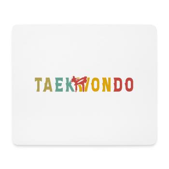 Taekwondo - Mouse Pad (horizontal) - white - Front