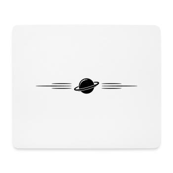 Saturn Icon Line - Mouse Pad (horizontal) - white - Front