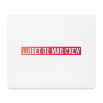 Lloret De Mar Crew - Mouse Pad (horizontal) - white - Front