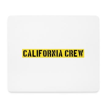 Équipage californien - Tapis de souris (format paysage) - blanc - Devant