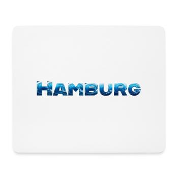 Hamburg & aus dem hohen Norden - Mousepad (Querformat) - Weiß - Vorne