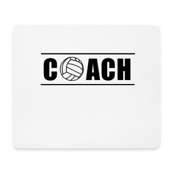 Volleyball beach volleyball coach coach gift - Mouse Pad (horizontal) - white - Front