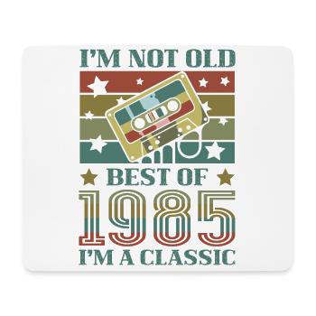 Ich Bin Nicht Alt, Ich Bin Ein Klassiker Best Of - Mousepad (Querformat) - Weiß - Vorne