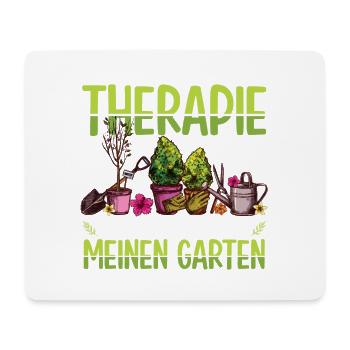 Andere Gehen Zur Therapie, Aber Ich Brauche Einen - Mousepad (Querformat) - Weiß - Vorne