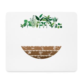 Leg Dich Nicht Mit Einem Gärtner An, Niemand - Mousepad (Querformat) - Weiß - Vorne