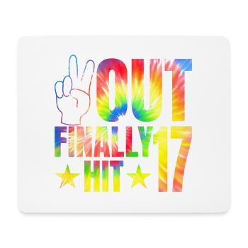 Endlich Hit 17 Jahre Alt Promirant 17. - Mousepad (Querformat) - Weiß - Vorne