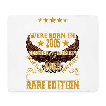 Legenden Wurden 2005 Geboren, Gealtert Wie Whisky - Mousepad (Querformat) - Weiß - Vorne