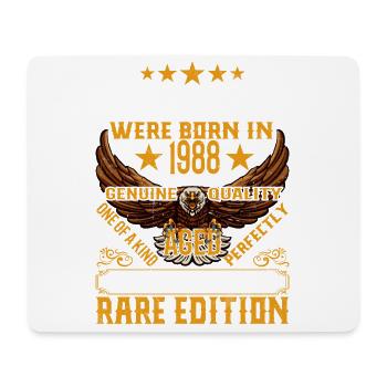 Legenden Wurden 1988 Geboren, Gealtert Wie Whisky - Mousepad (Querformat) - Weiß - Vorne