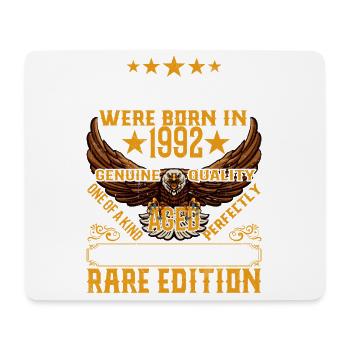 Legenden Wurden 1992 Geboren, Gealtert Wie Whisky - Mousepad (Querformat) - Weiß - Vorne