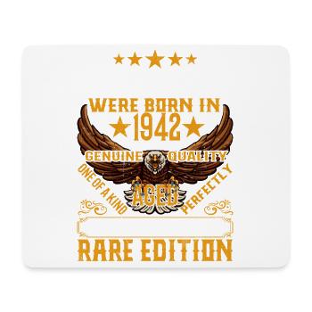 Legenden Wurden 1942 Geboren, Gealtert Wie Whisky - Mousepad (Querformat) - Weiß - Vorne