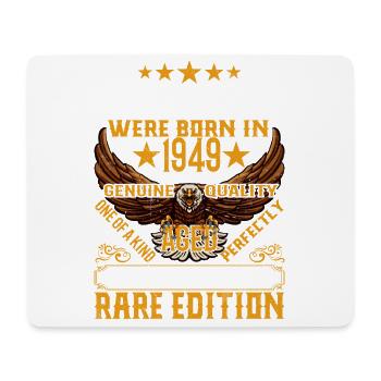 Legenden Wurden 1949 Geboren, Gealtert Wie Whisky - Mousepad (Querformat) - Weiß - Vorne