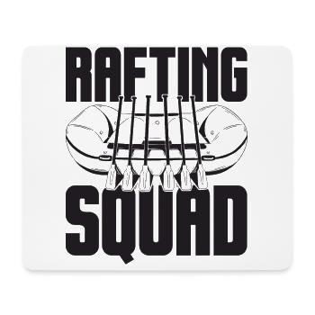 Rafting Squad Outfit für Teams Boot fahren Berge - Mousepad (Querformat) - Weiß - Vorne