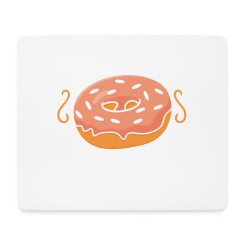 Le garnir comme s’il faisait chaud | Donut Lover Tshirt | - Tapis de souris (format paysage) - blanc - Devant