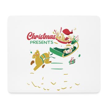 Échangez des cadeaux de Noël contre des ramen | Ramen - Tapis de souris (format paysage) - blanc - Devant