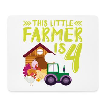 This small farmer is 4 farm more thematic - Mouse Pad (horizontal) - white - Front