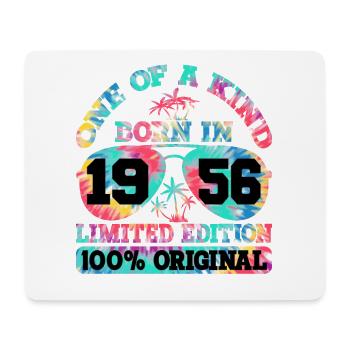 Unique Born 1956 Limited Edition - Mouse Pad (horizontal) - white - Front