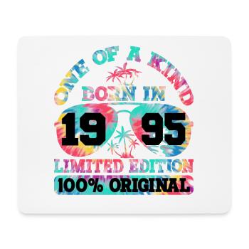 Unique Born 1995 Édition Limitée - Tapis de souris (format paysage) - blanc - Devant