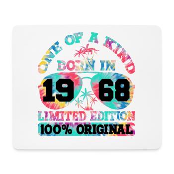 Unique Born 1968 Édition Limitée Été - Tapis de souris (format paysage) - blanc - Devant