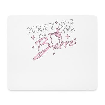Ballet Ballerina Pole Dancer Line Dance Tap Dance - Mousepad (Querformat) - Weiß - Vorne
