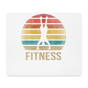 Handstand Fitness Gymnaste Sports Parkour - Tapis de souris (format paysage) - blanc - Devant