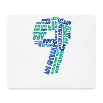 Birthday Boy 9th birthday | Boys - Mouse Pad (horizontal) - white - Front