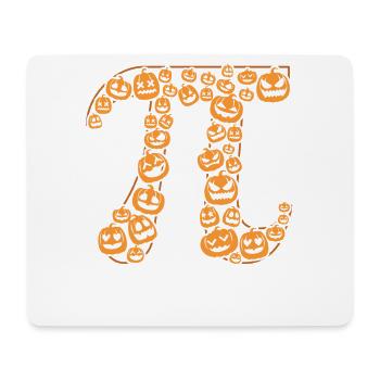 Pi-symbol Horde Von Kürbis-monstern - Mousepad (Querformat) - Weiß - Vorne