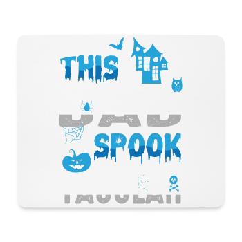 Diese Dad Spook Tacular Spooky Halloween Urlaub - Mousepad (Querformat) - Weiß - Vorne