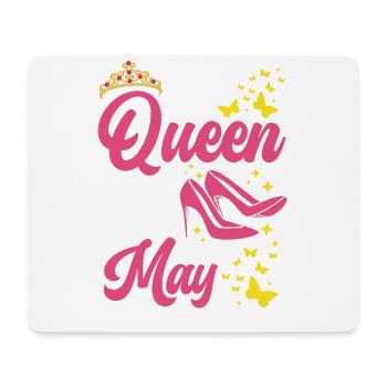A queen was born in May All the best to - Mouse Pad (horizontal) - white - Front