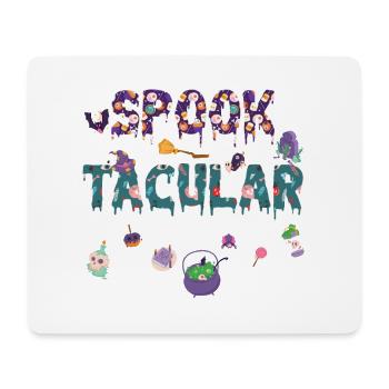 Spook Tacular Spooky Halloween - Tapis de souris (format paysage) - blanc - Devant