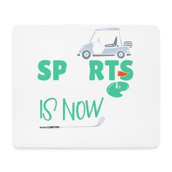 Cette légende sportive a maintenant 44 ans, jeu de golf 44. - Tapis de souris (format paysage) - blanc - Devant
