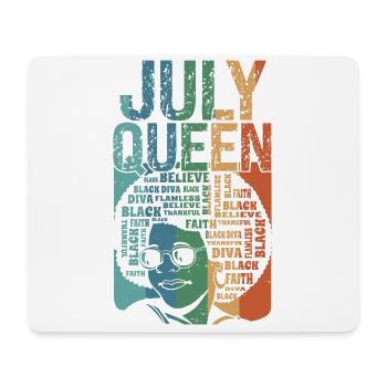 Juli Geburtsmonat Der Königin Feiert Den - Mousepad (Querformat) - Weiß - Vorne