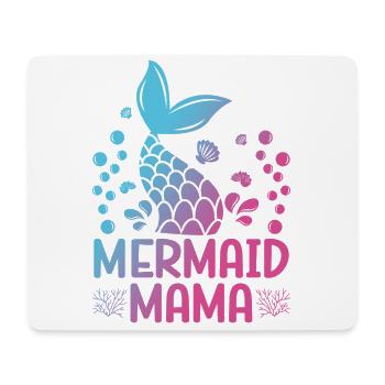 Mermaid Mama Fantasy Mermaid Story - Tapis de souris (format paysage) - blanc - Devant