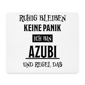 Azubi Witz Spruch Lehrling Auszubildende Geschenk - Mousepad (Querformat) - Weiß - Vorne
