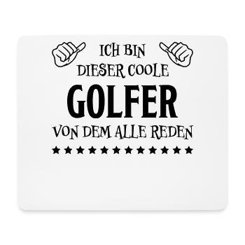 Golfer Hobby Golf Lustiger Spruch Golfer Geschenk - Mousepad (Querformat) - Weiß - Vorne