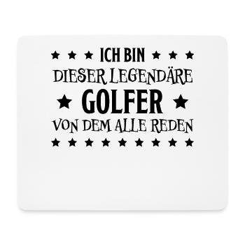 Golfer Hobby Golf Lustiger Spruch Golfer Geschenk - Mousepad (Querformat) - Weiß - Vorne