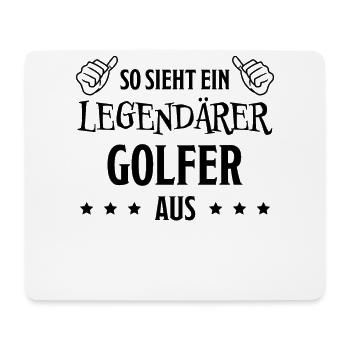 Golfer Hobby Golf Lustiger Spruch Golfer Geschenk - Mousepad (Querformat) - Weiß - Vorne
