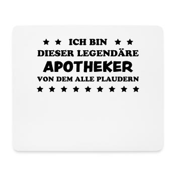 Apotheker Beruf Lustiger Spruch Apotheker Geschenk - Mousepad (Querformat) - Weiß - Vorne