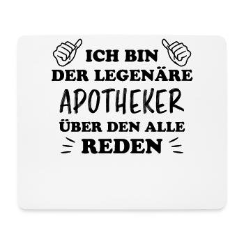 Apotheker Beruf Lustiger Spruch Apotheker Geschenk - Mousepad (Querformat) - Weiß - Vorne